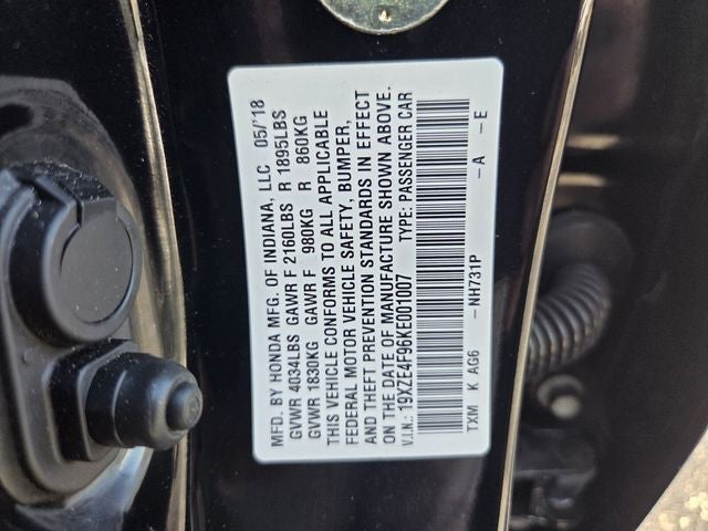 2019 Honda Insight Touring