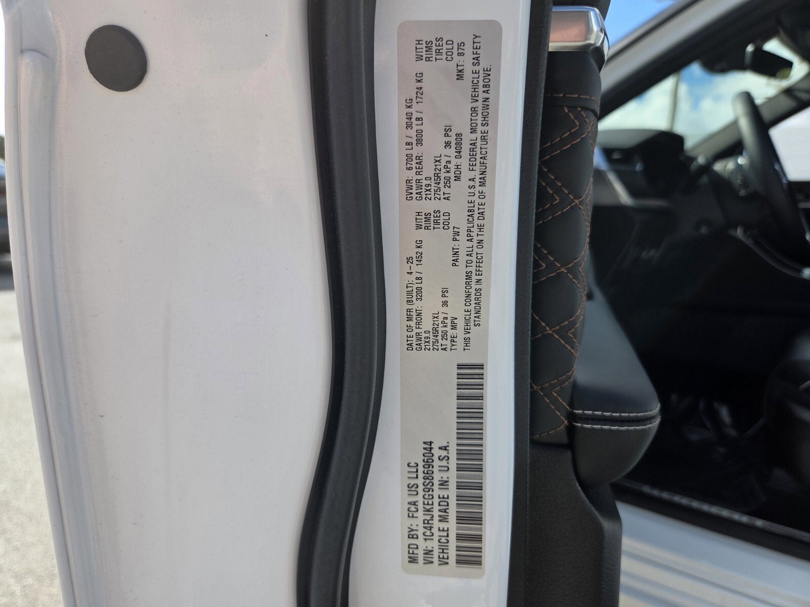 2025 Jeep Grand Cherokee L Summit
