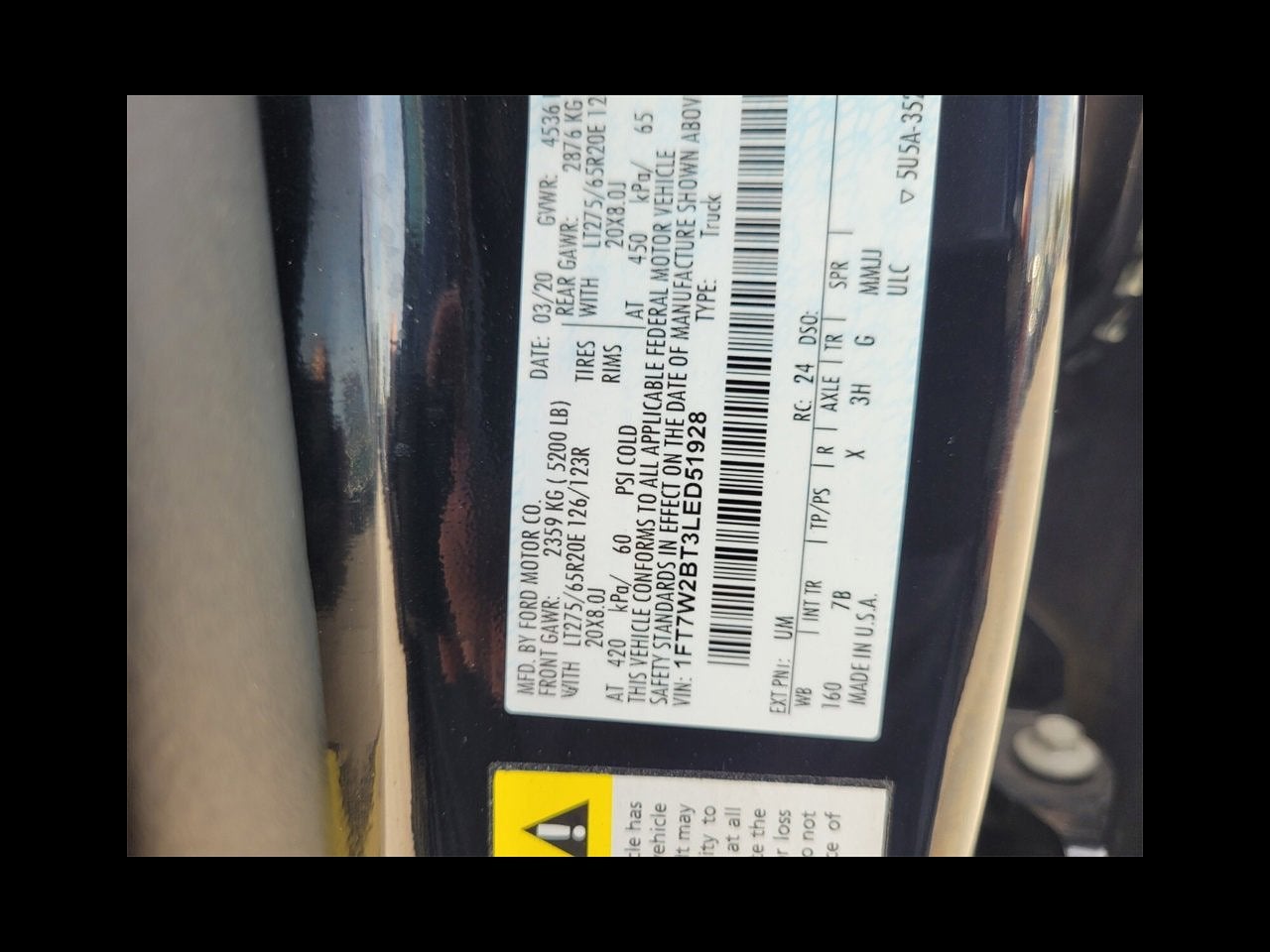 2020 Ford Super Duty F-250 SRW Platinum