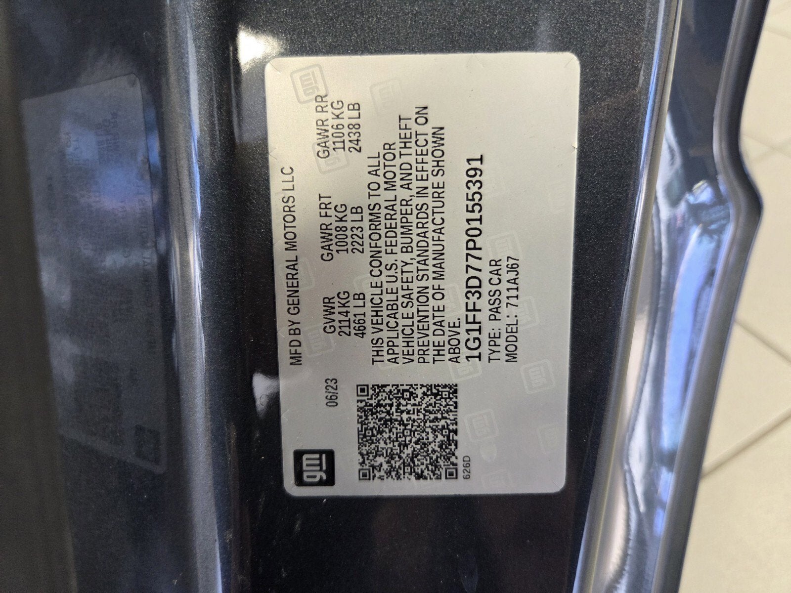 2023 Chevrolet Camaro LT1