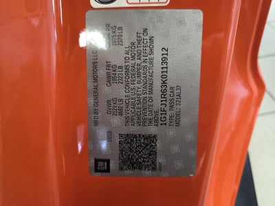 2019 Chevrolet Camaro ZL1