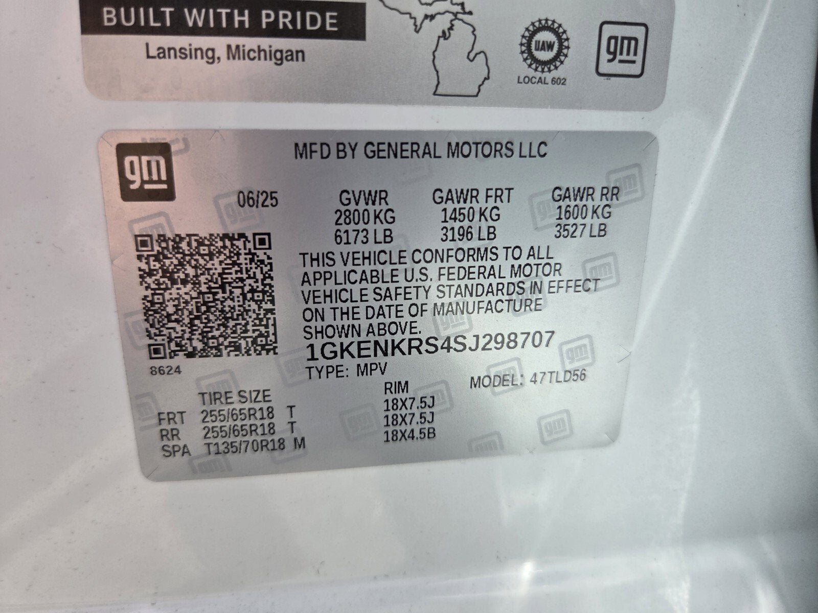 2025 GMC Acadia FWD Elevation