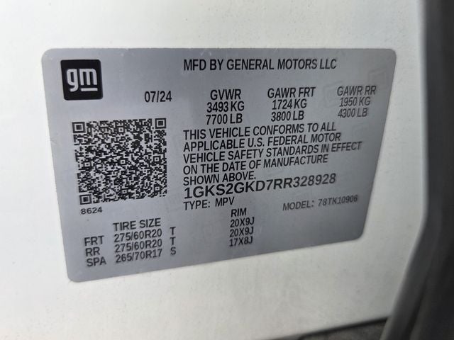 2024 GMC Yukon XL SLT