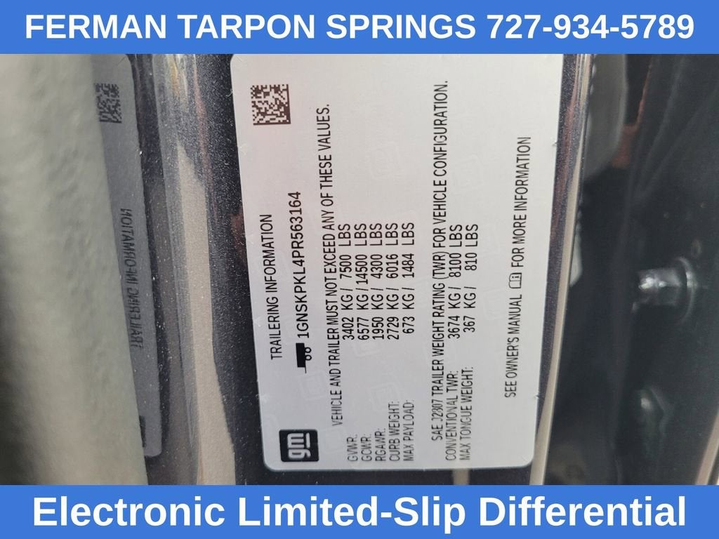 2023 Chevrolet Tahoe Z71