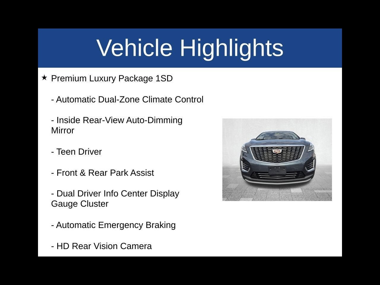 2021 Cadillac XT5 AWD Premium Luxury