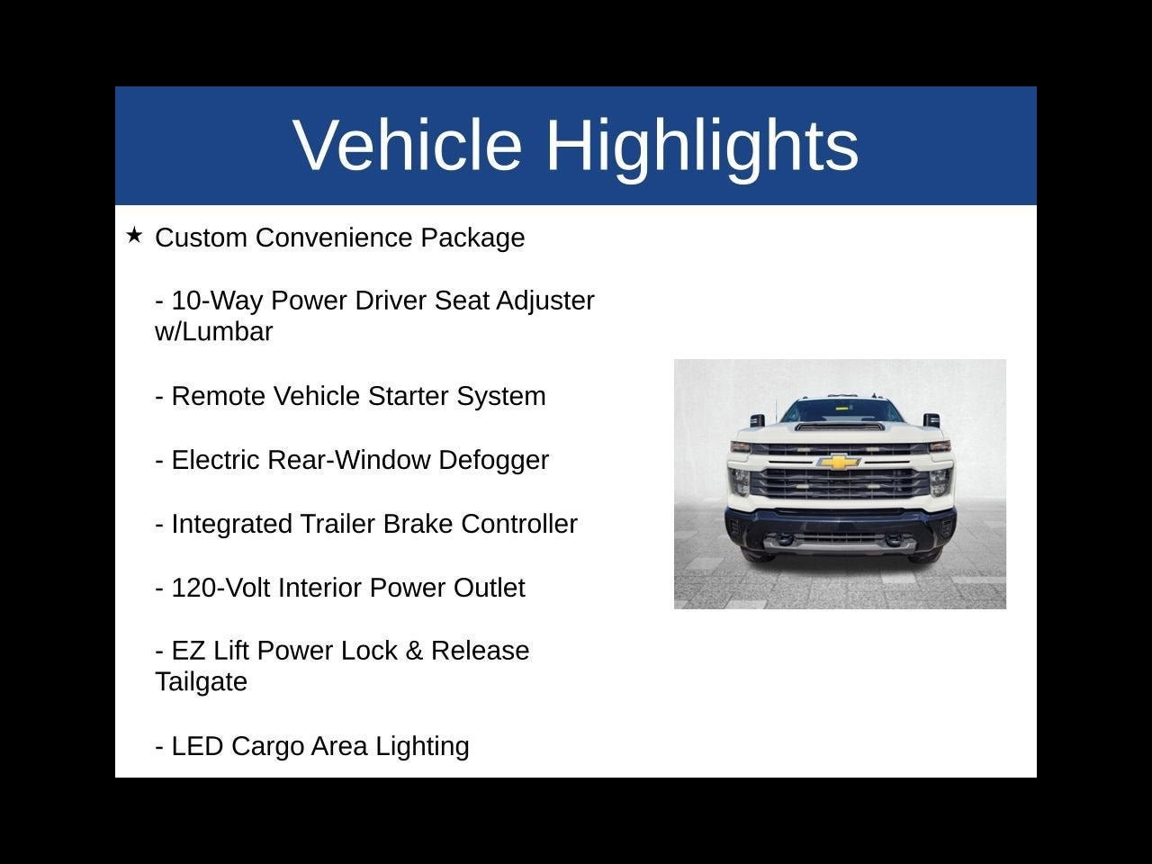 2024 Chevrolet Silverado 2500HD Custom