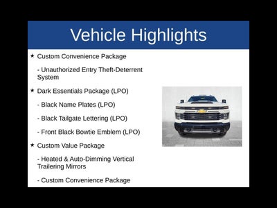 2024 Chevrolet Silverado 2500HD Custom