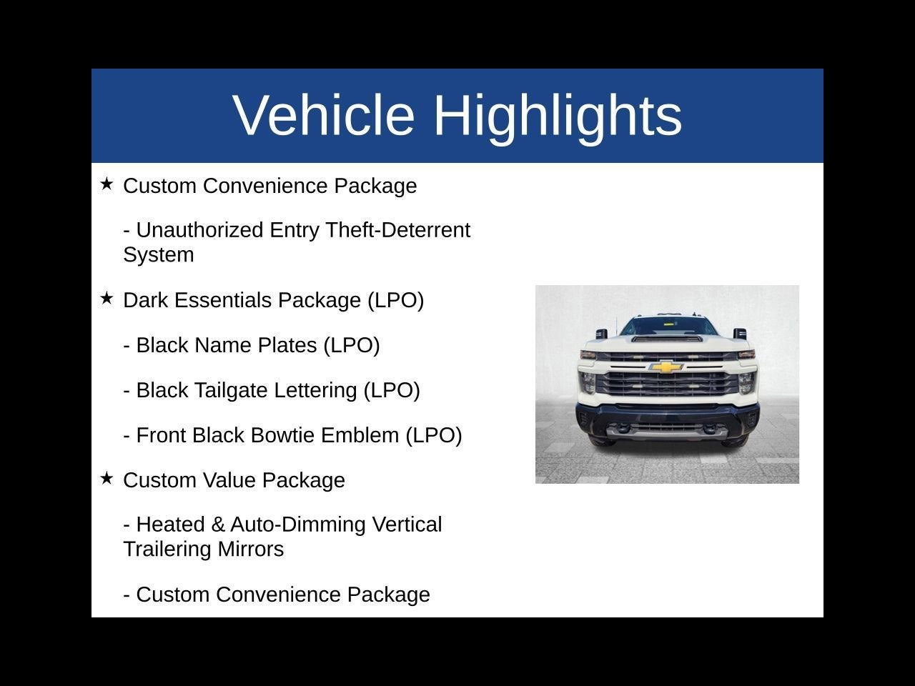 2024 Chevrolet Silverado 2500HD Custom