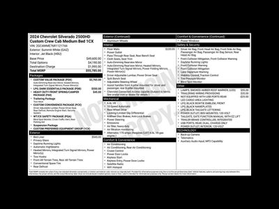 2024 Chevrolet Silverado 2500HD Custom
