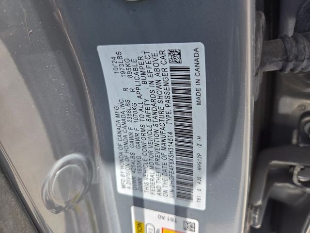 2025 Honda Civic Hybrid Sport Touring
