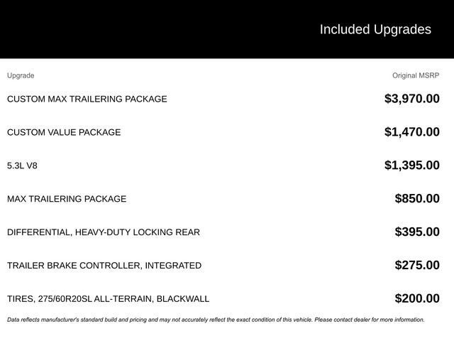 2020 Chevrolet Silverado 1500 Custom