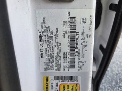 2020 Lincoln MKZ Reserve