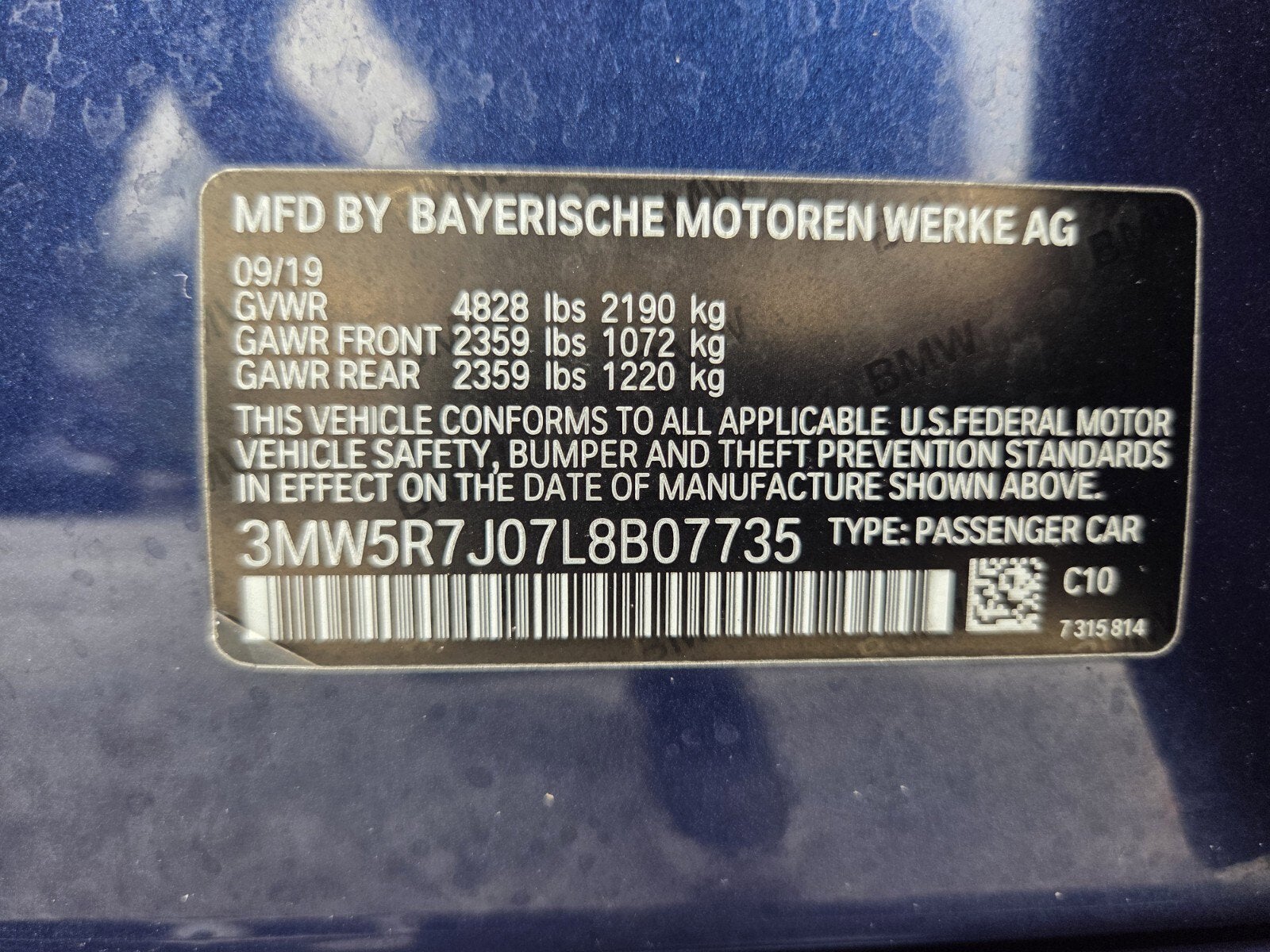 2020 BMW 3 Series 330i xDrive