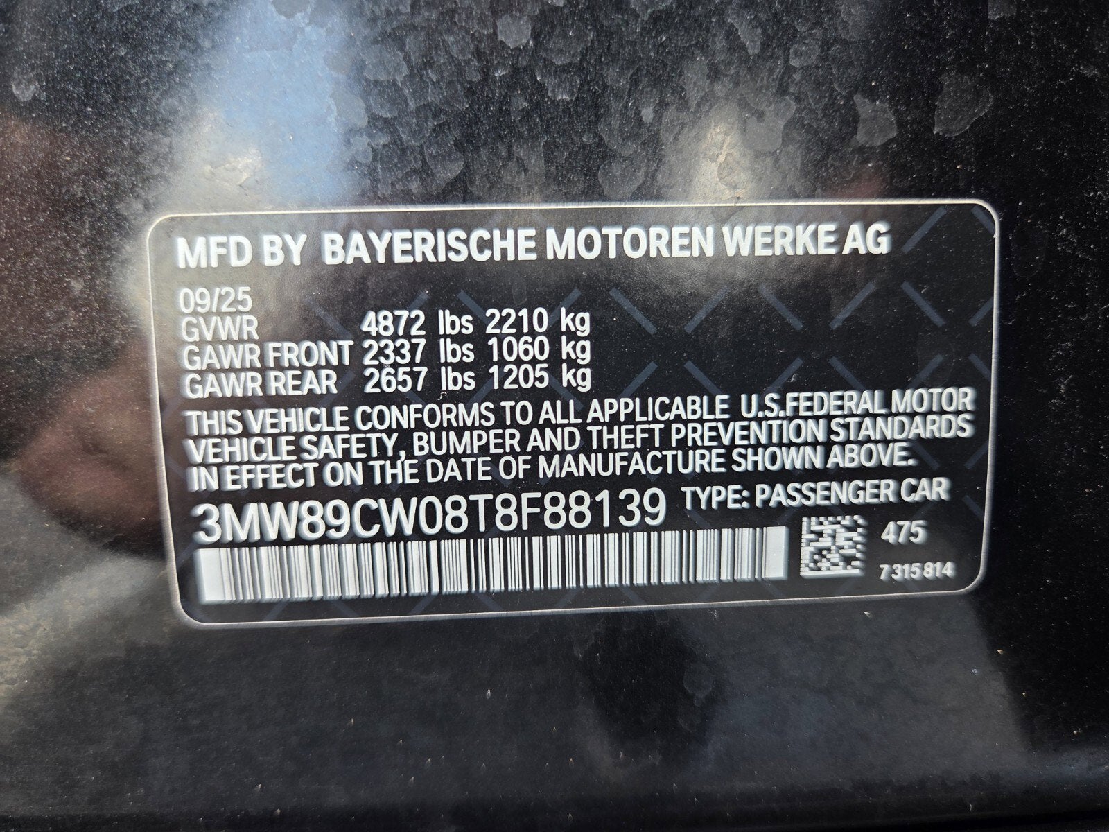 2026 BMW 3 Series 330i NA xDrive