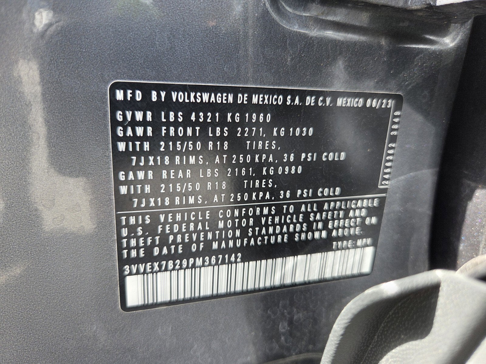 2023 Volkswagen Taos SE