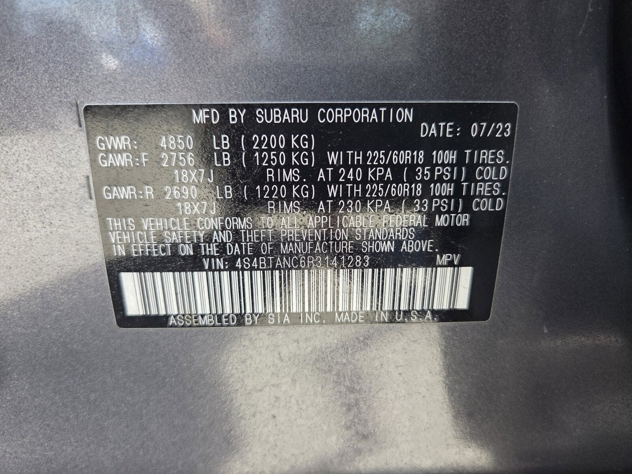 2024 Subaru Outback Limited