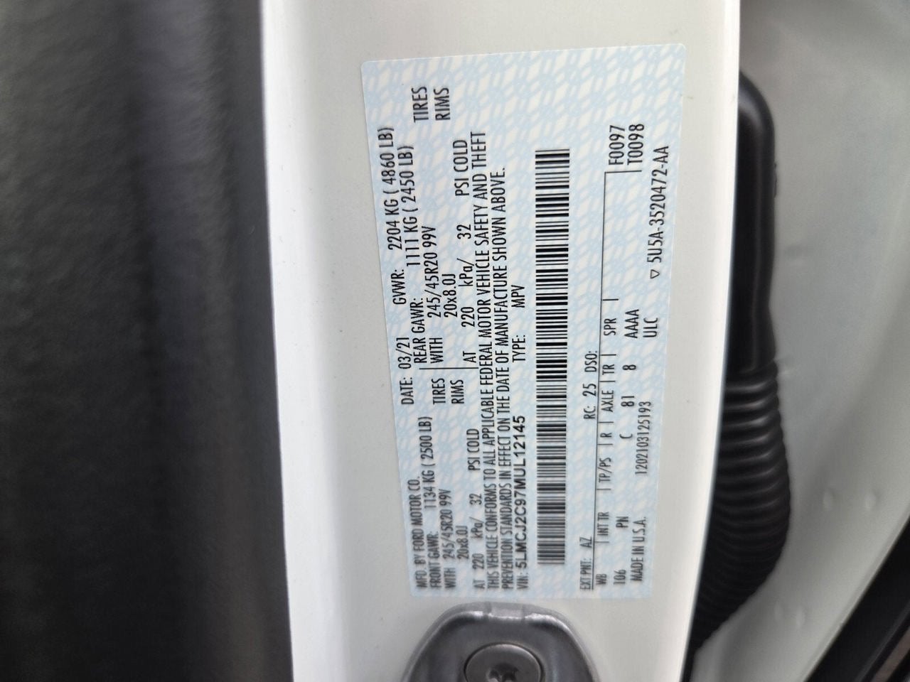 2021 Lincoln Corsair Reserve