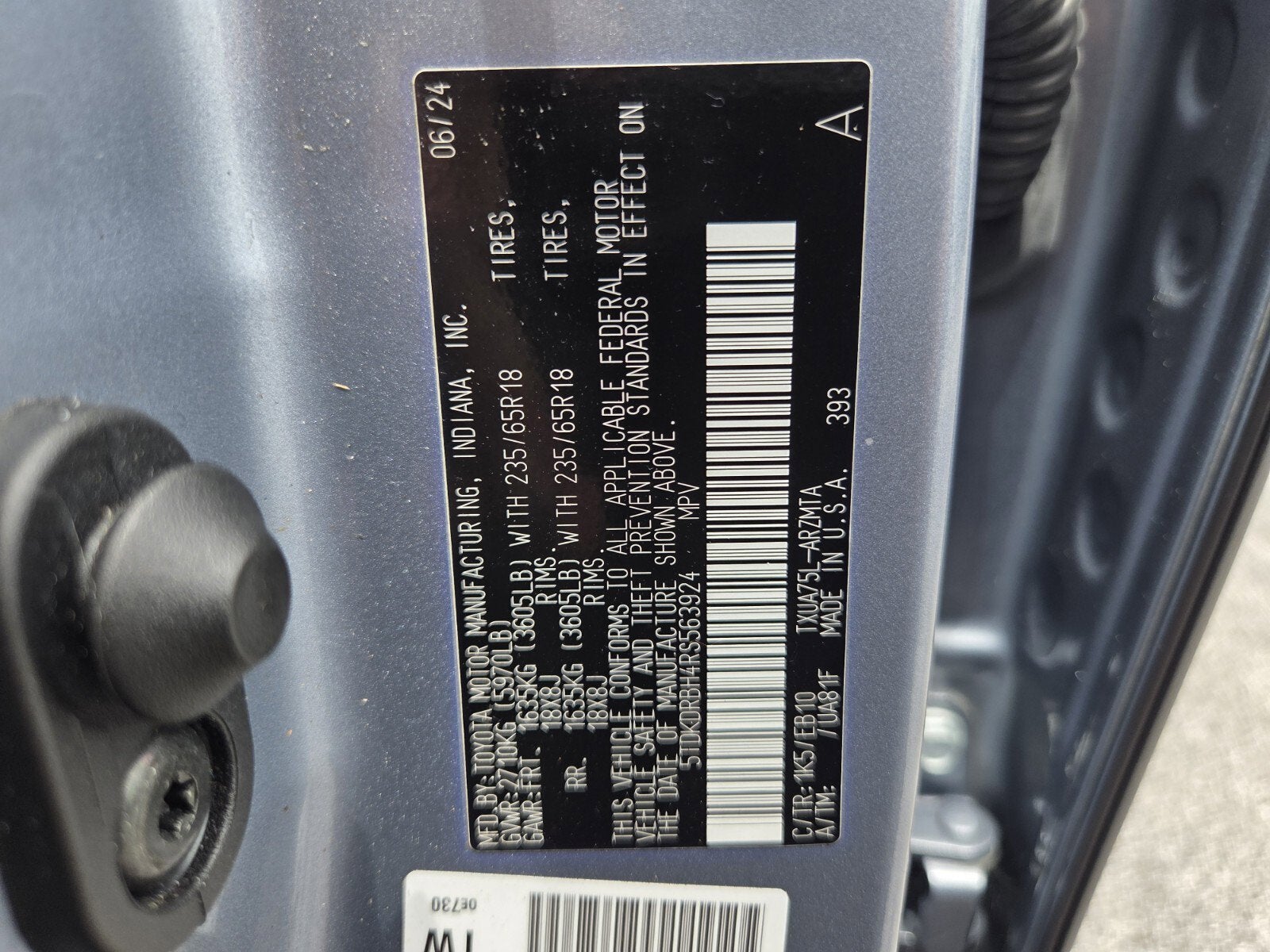 2024 Toyota Highlander XLE