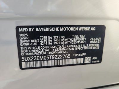 2026 BMW X7 xDrive40i