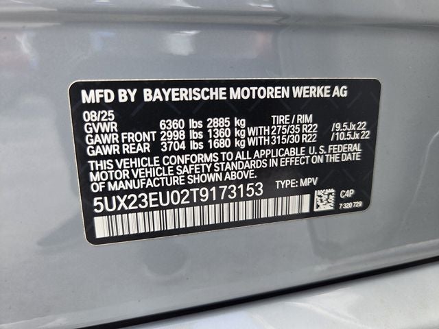 2026 BMW X5 xDrive40i