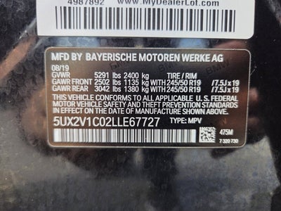 2020 BMW X4 xDrive30i