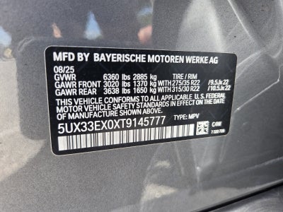 2026 BMW X6 xDrive40i