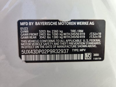 2023 BMW X3 sDrive30i