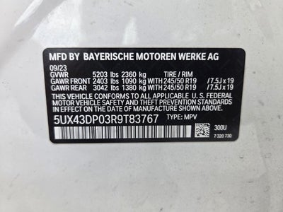 2024 BMW X3 sDrive30i