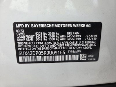 2024 BMW X3 sDrive30i