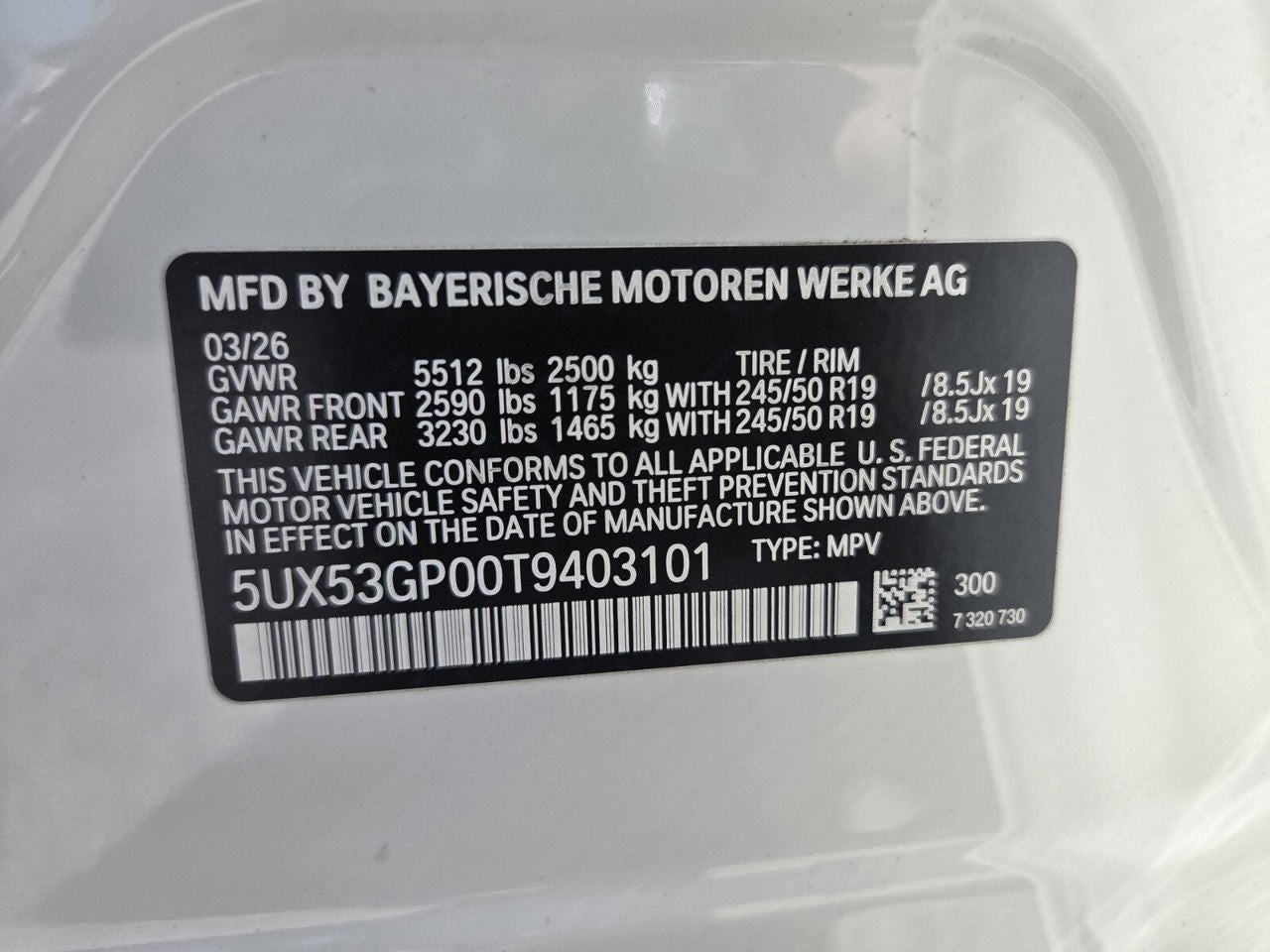 2026 BMW X3 30 xDrive