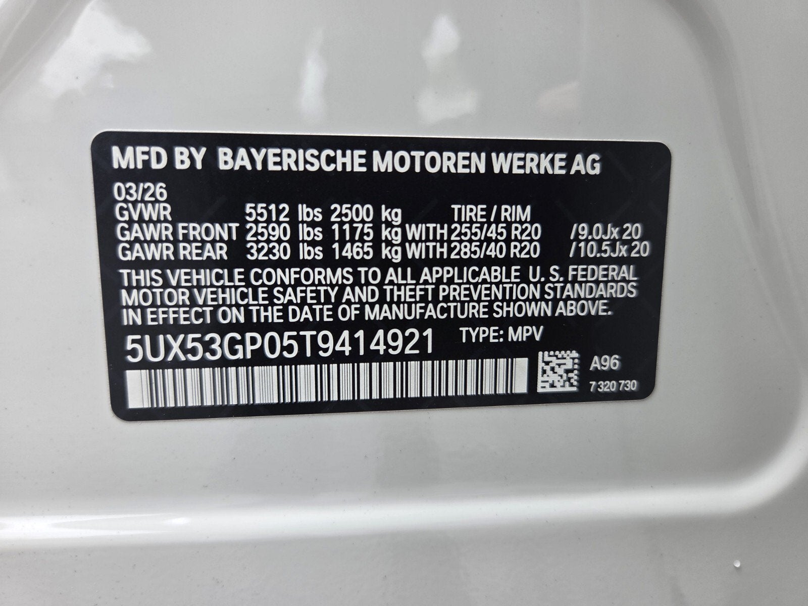 2026 BMW X3 30 xDrive