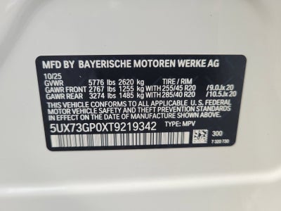 2026 BMW X3 M50 xDrive