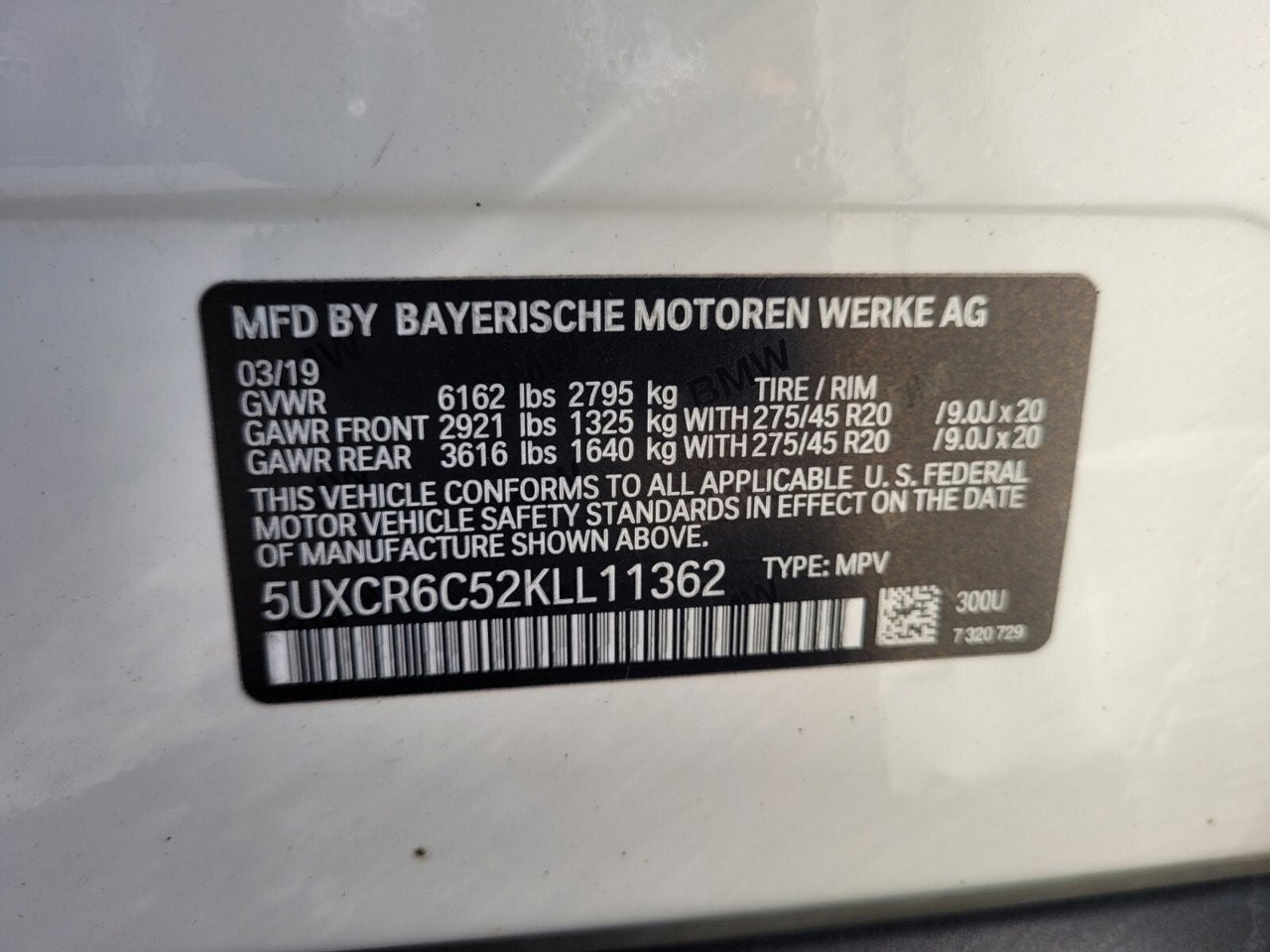 2019 BMW X5 xDrive40i