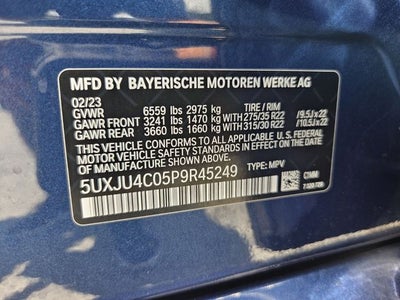 2023 BMW X5 M50i