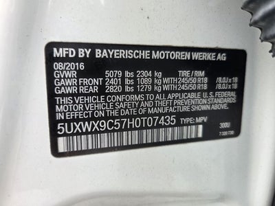 2017 BMW X3 xDrive28i