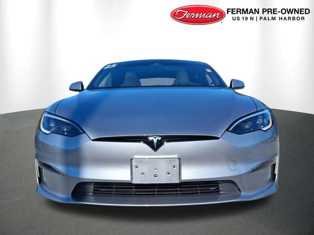 Used 2025 Tesla Model S Plaid with VIN 5YJSA1E6XSF547144 for sale in Palm Harbor, FL