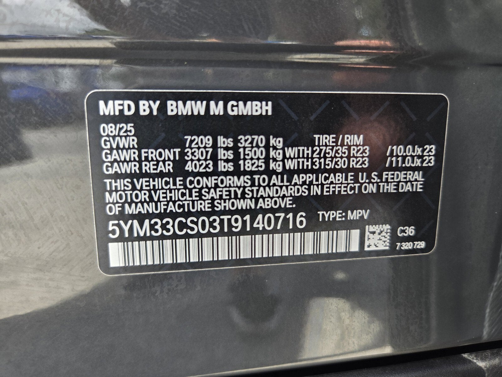 2026 BMW XM Label