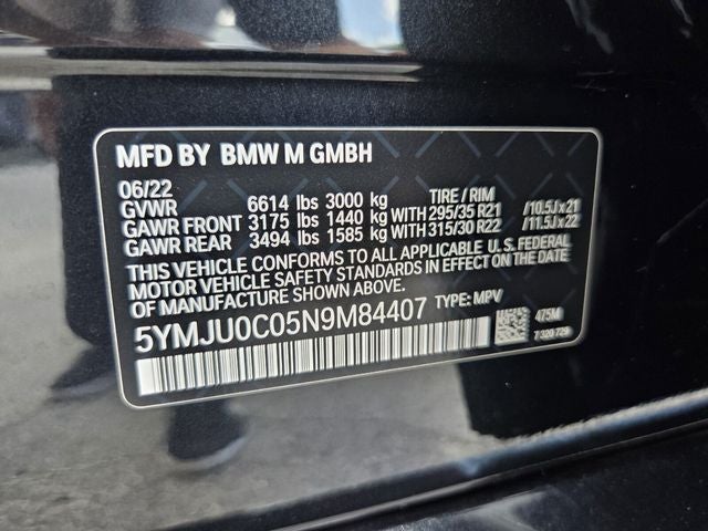 2022 BMW X5 M Base