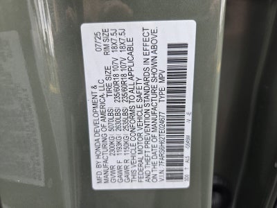 2026 Honda CR-V Hybrid TrailSport