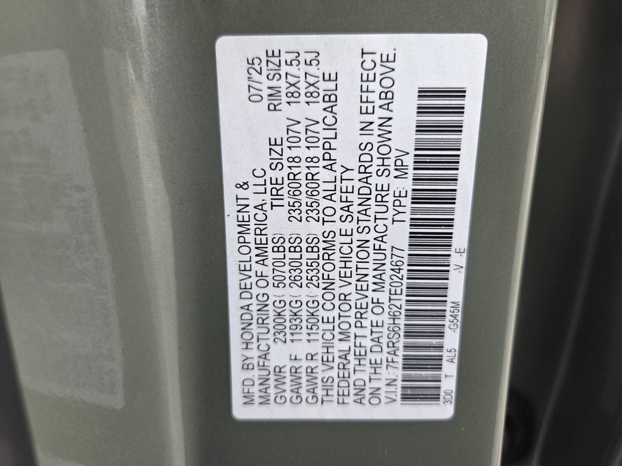 2026 Honda CR-V Hybrid TrailSport
