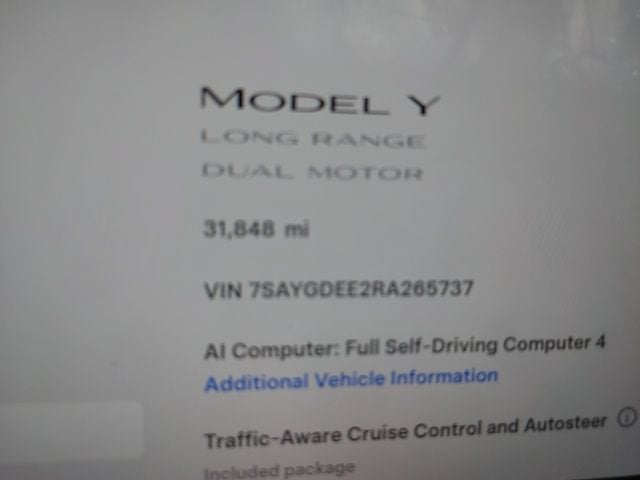 2024 Tesla Model Y Long Range