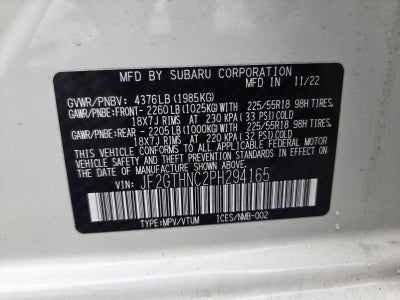 2023 Subaru Crosstrek Limited