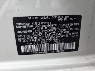 2023 Subaru Crosstrek Limited