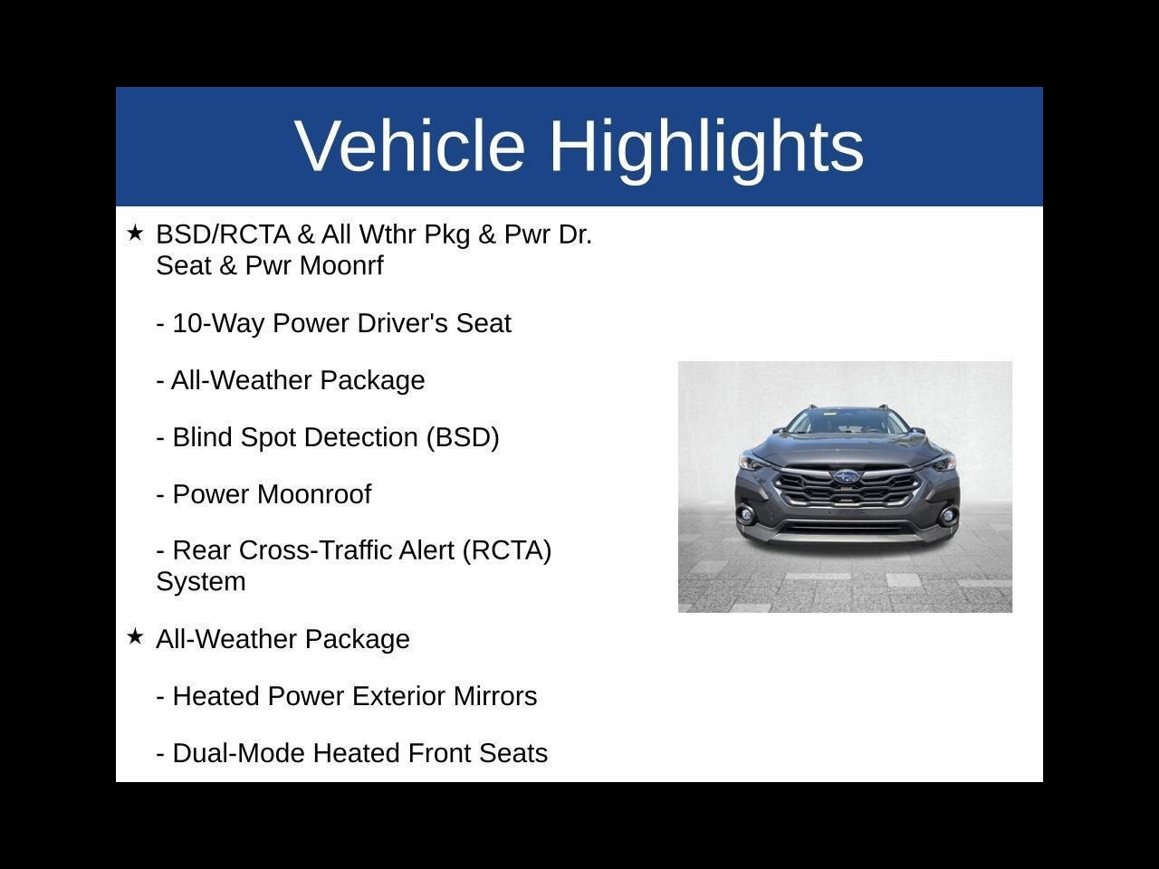 2025 Subaru Crosstrek Premium