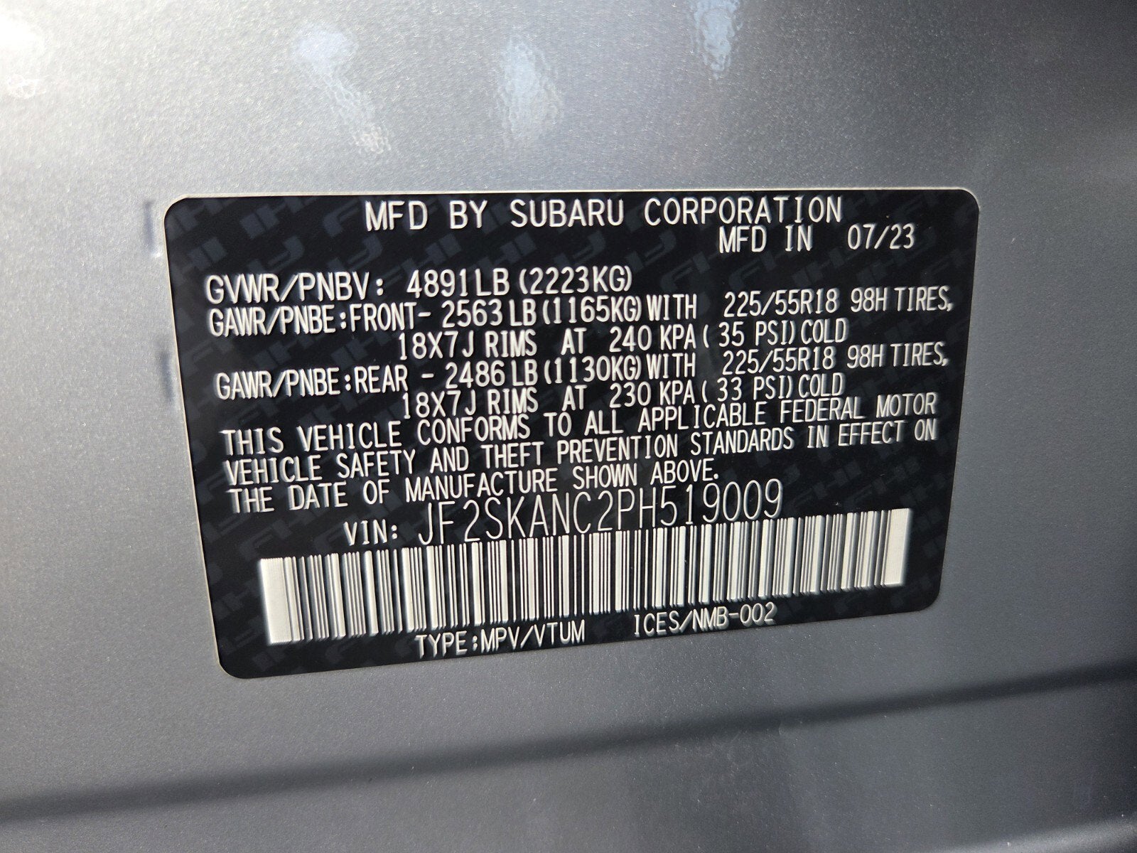 2023 Subaru Forester Limited