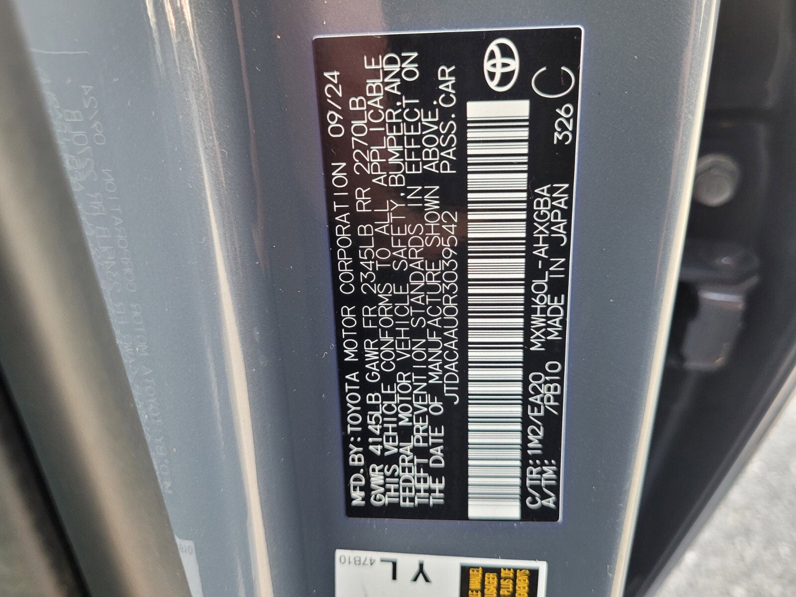 2024 Toyota Prius XLE