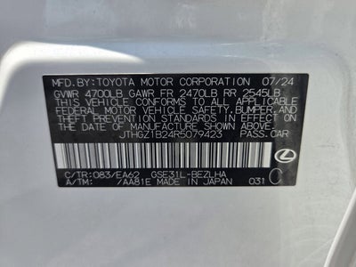 2024 Lexus IS 350 F SPORT