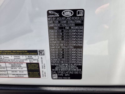 2026 Land Rover Range Rover Sport SE