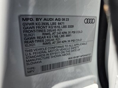 2023 Audi Q8 55 Premium Plus quattro