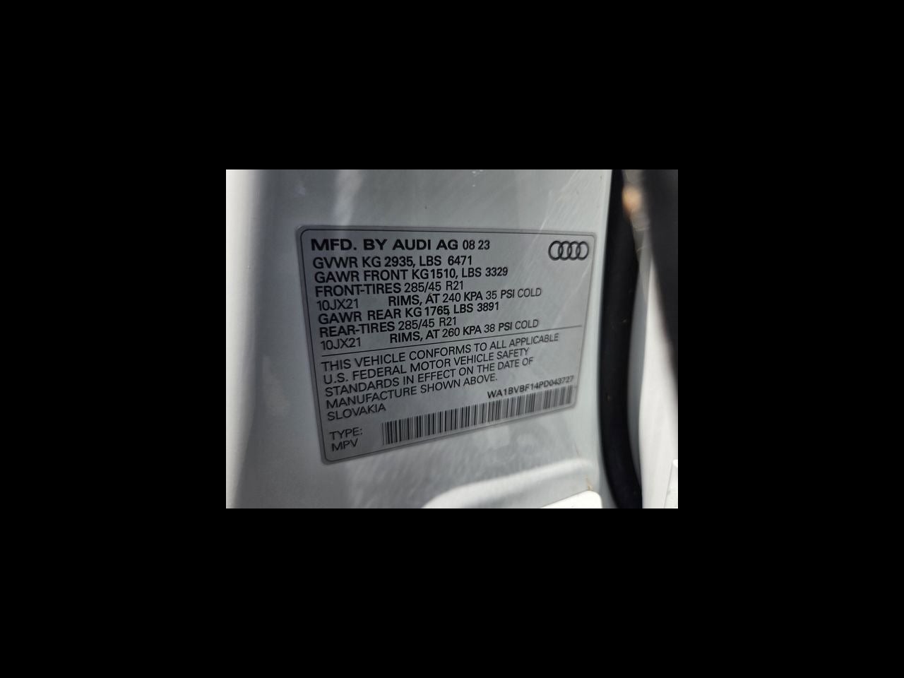 2023 Audi Q8 55 Premium Plus quattro